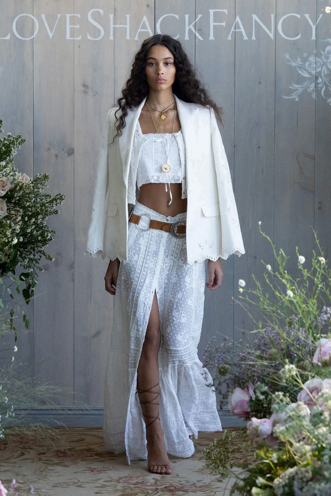 LoveShackFancy embroidery close-up